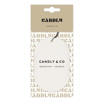 Candly&Co. Scented Car No.1 Geranium, Incense