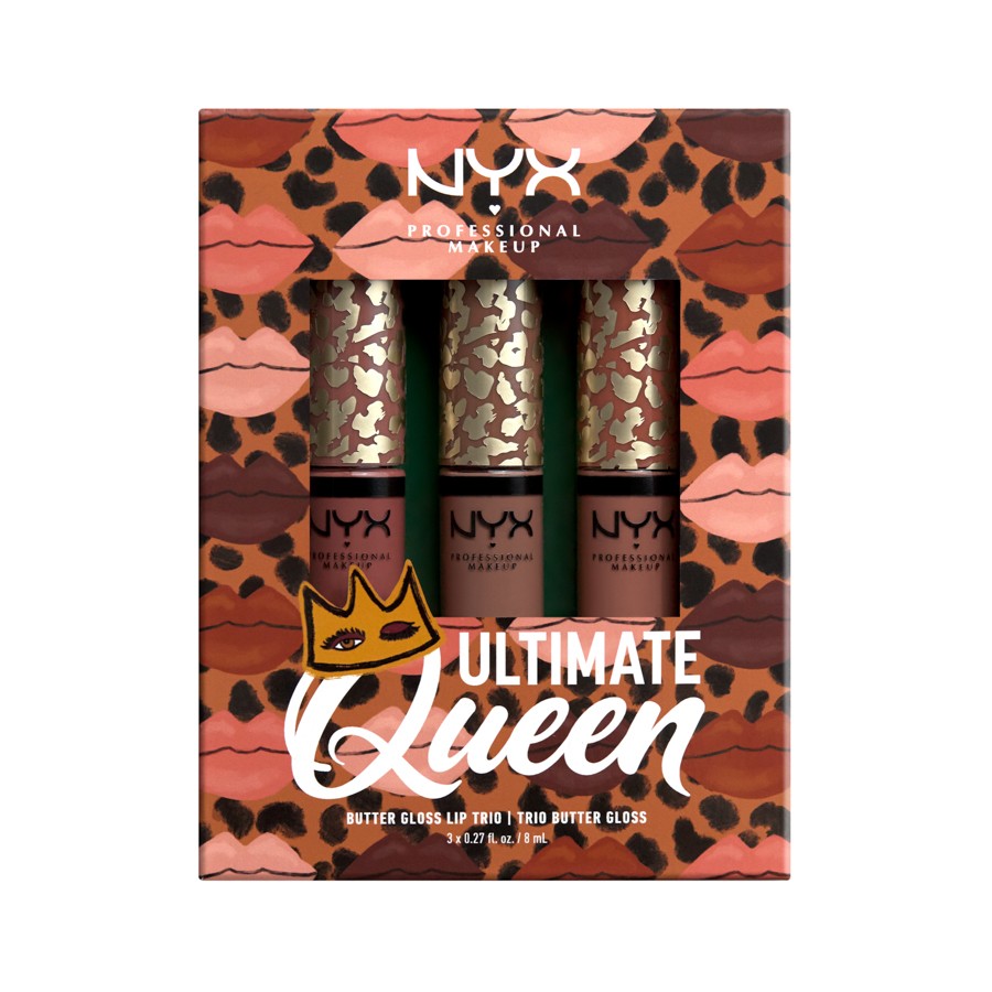 NYX Professional Makeup Ultimate Queen Butter Lip Gloss Trio