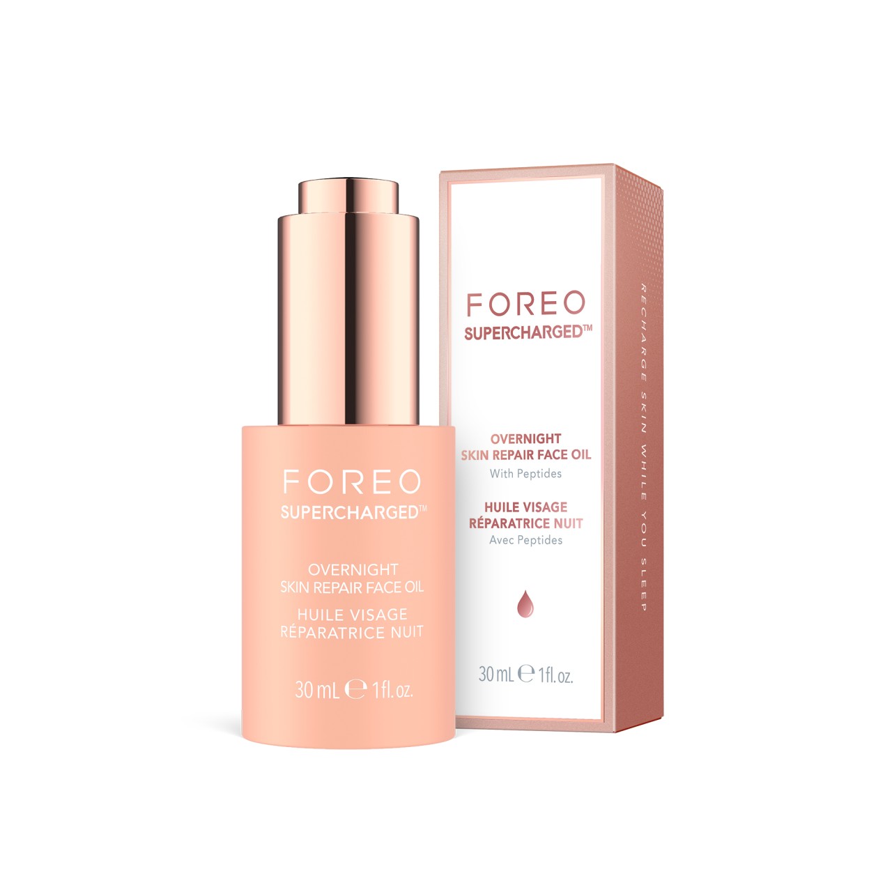 FOREO SUPERCHARGED™ Overnight Skin Repair Face Oil