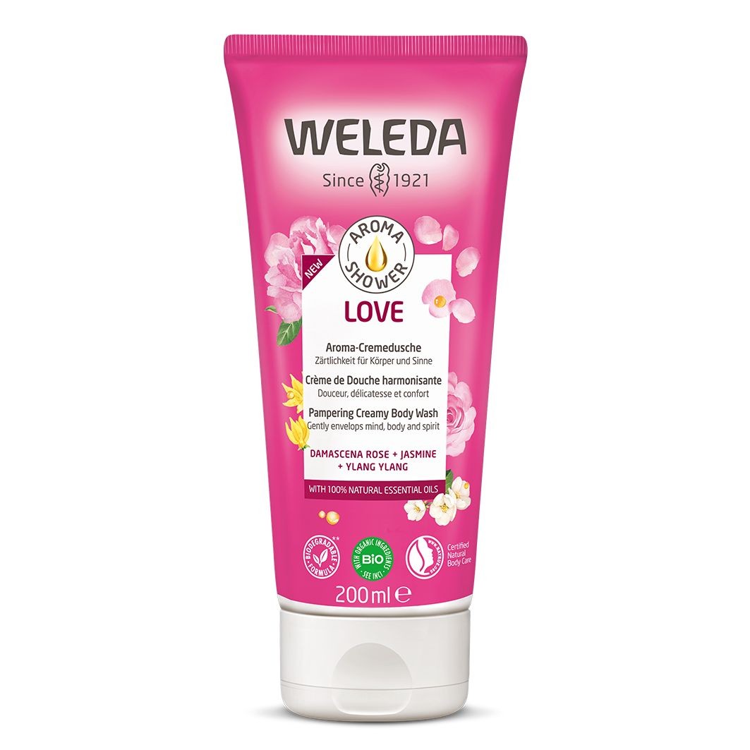 Weleda Relaxáló aroma krémtusfürdő esszenciális olajokkal
