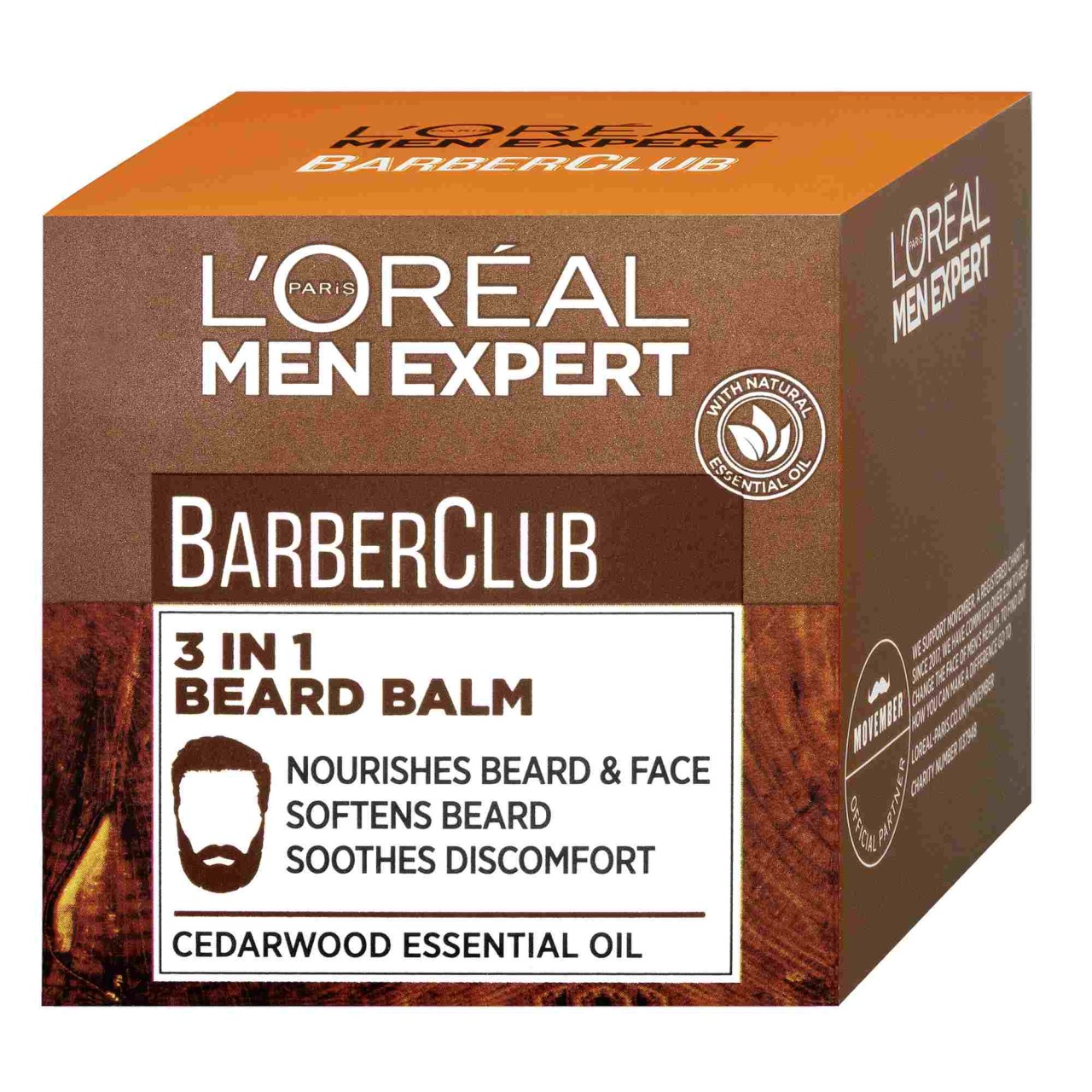 L'Oréal Paris Men Expert Barber Club 3 In 1 Beard Cream