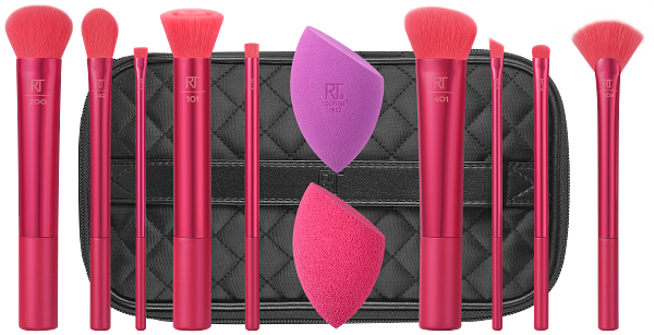 Real Techniques Frost Your Face Makeup Brush & Sponge Holiday Kit