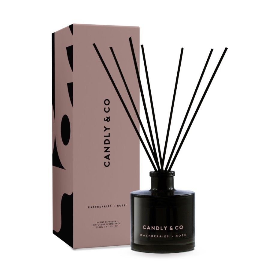 Candly&Co. Diffuser No.7 Raspberries, Rose