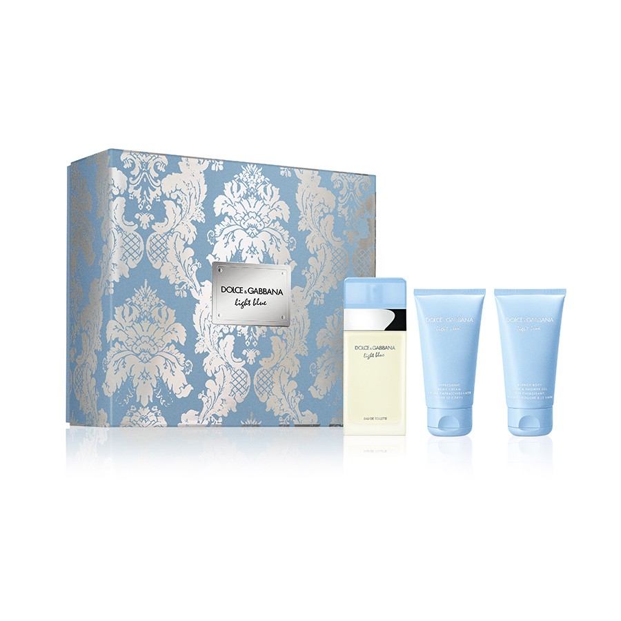 Dolce&Gabbana Light Blue EdT Trio Szett