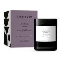 Candly&Co. Candle No. 8 You and I are more than friends. We're like a really small gang.