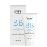 Ziaja BB Cream SPF15 For Oily/Combination Skin - Light Tone