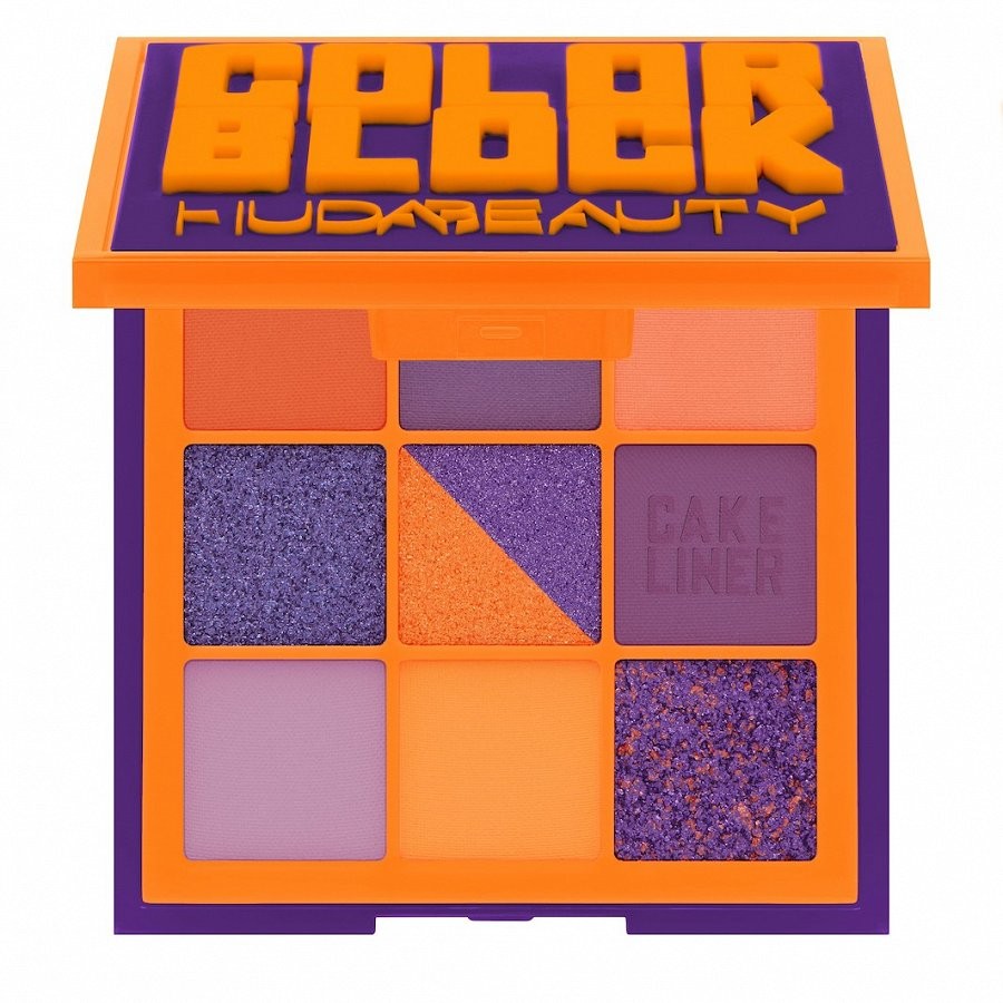 Huda Beauty Color Block Obsessions Palette Orange & Purple