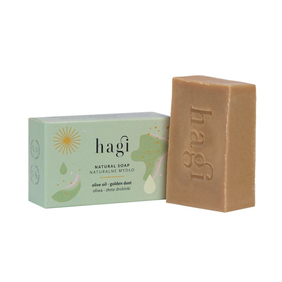 HAGI COSMETICS Soap with Olive Oil and Golden Dust