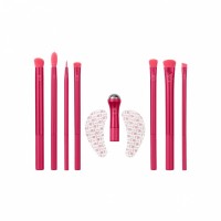 Real Techniques Eye Sparkle Makeup Brush & Skincare Holiday Kit