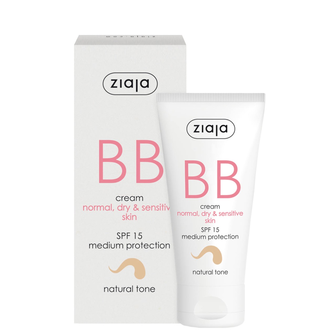 Ziaja BB Cream SPF15 For Normal/Dry/Sensitive Skin - Natural Tone