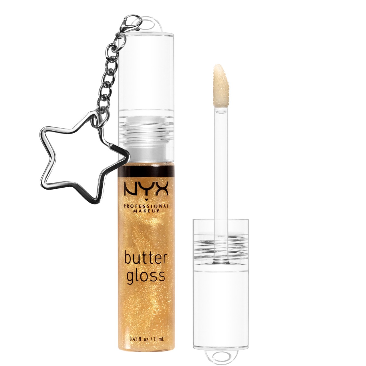 NYX Professional Makeup Birthday Mega Butter Gloss Keychain