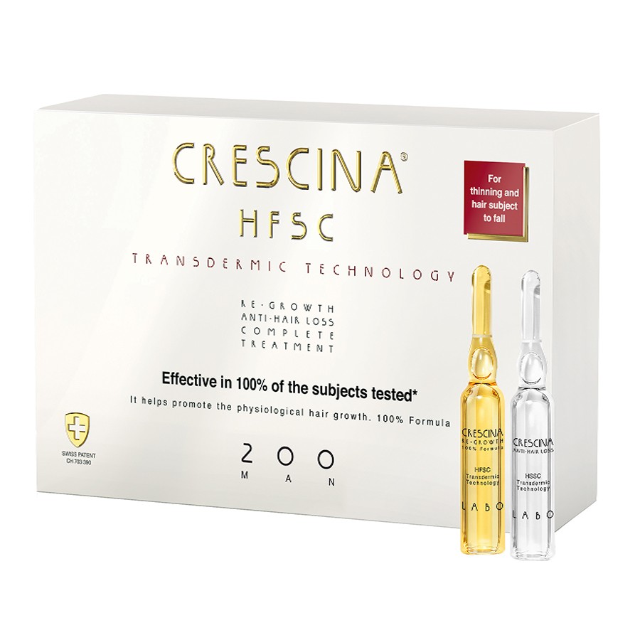 Labo Suisse Crescina HFSC Transdermic CompleteTreatment 200 For Men