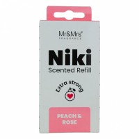 Mr&Mrs Fragrance Niki Peach & Rose Refill