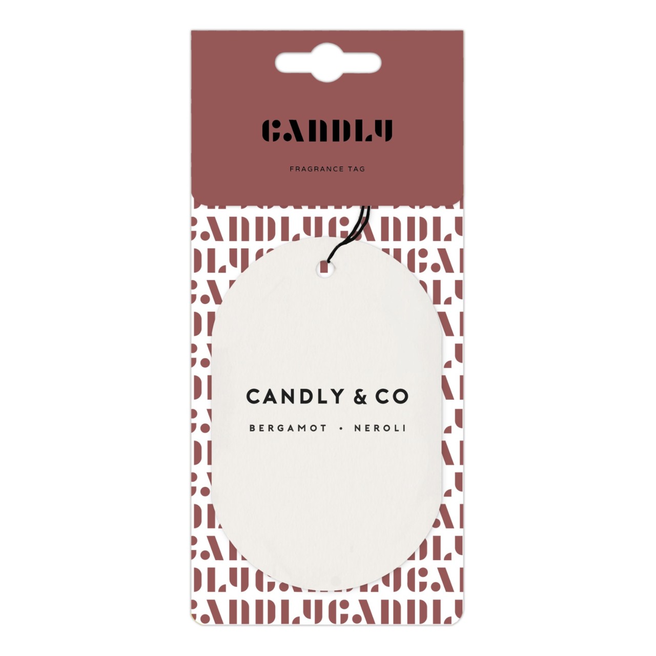 Candly&Co. Scented Car No.5 Bergamot Neroli