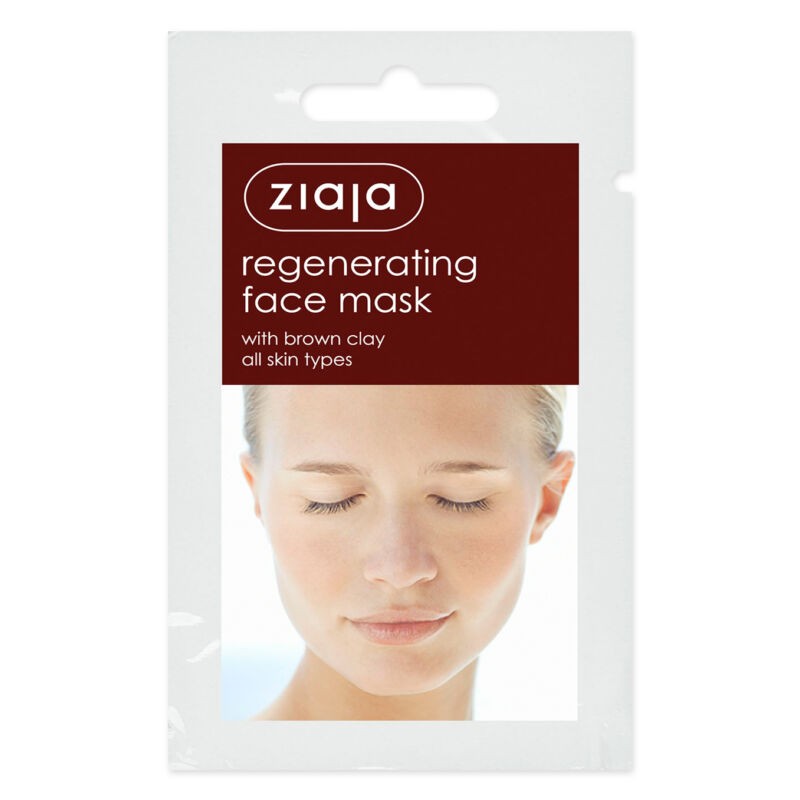 Ziaja Regenerating Face Mask With Brown Clay