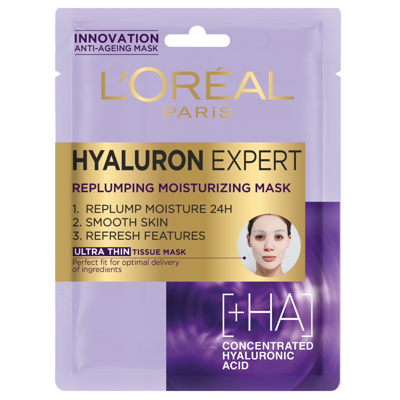 L'Oréal Paris Hidratáló maszk hialuronsavval
