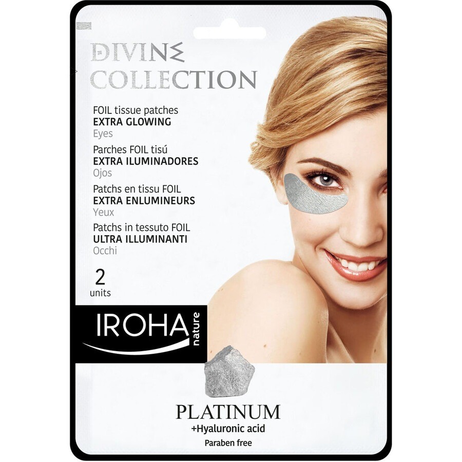 Iroha Nature Iroha Eye Pad - Foil - Platinum - Divine (1 use)