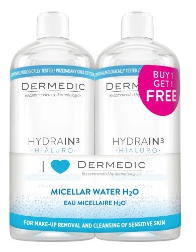 Dermedic Hydrain³ Micellás víz H²O