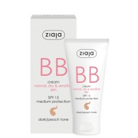 Ziaja BB Cream SPF15 For Normal/Dry/Sensitive Skin - Dark/Peach Tone