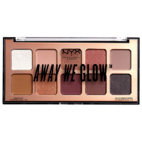 NYX Professional Makeup Away We Glow Shadow Palette