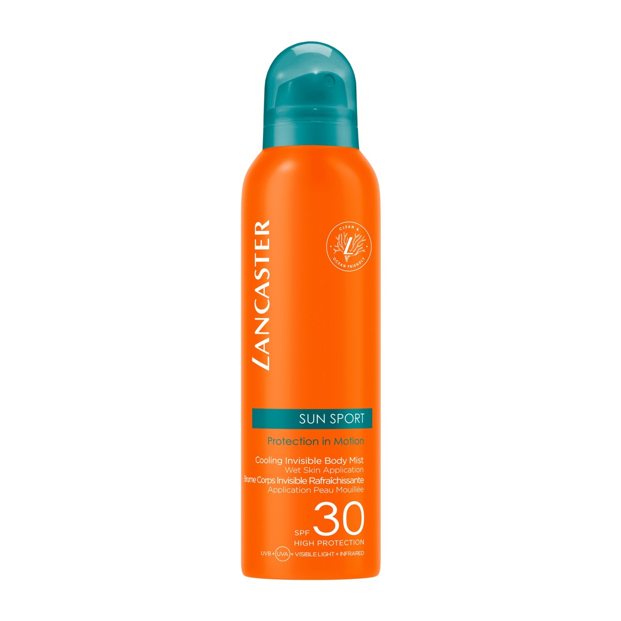 Lancaster Sun Sport Cooling Invisible Body Mist SPF30