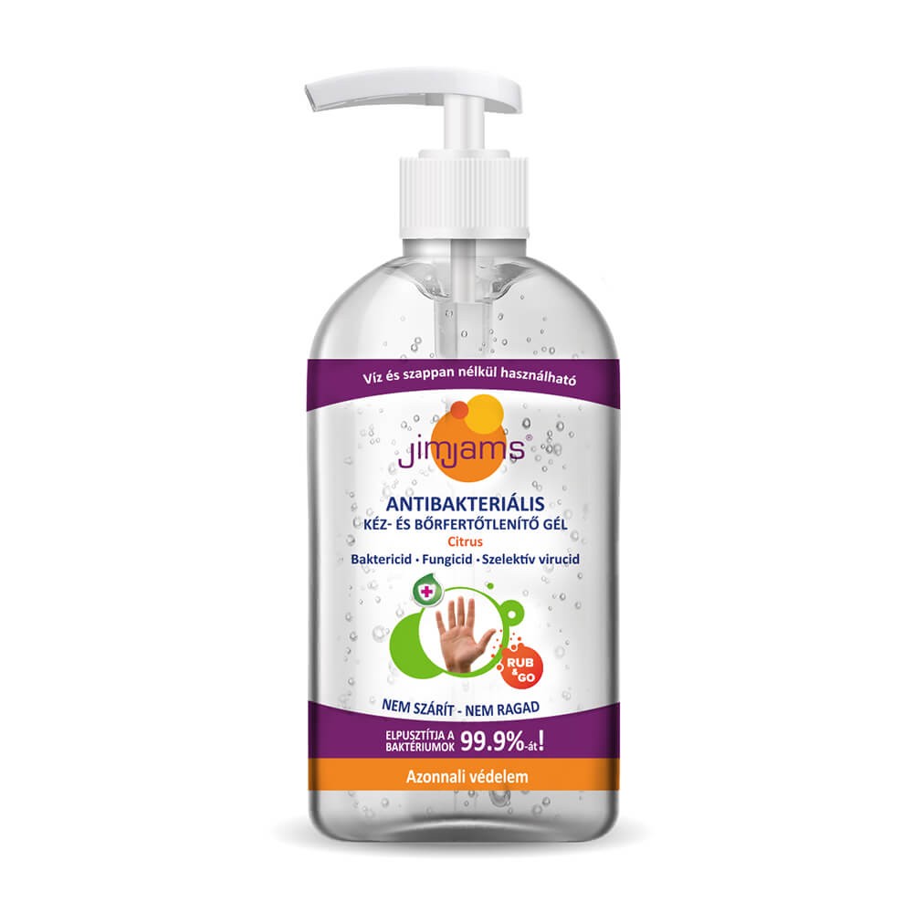 JimJams Antibacterial Hand & Skin Antiseptic Gel