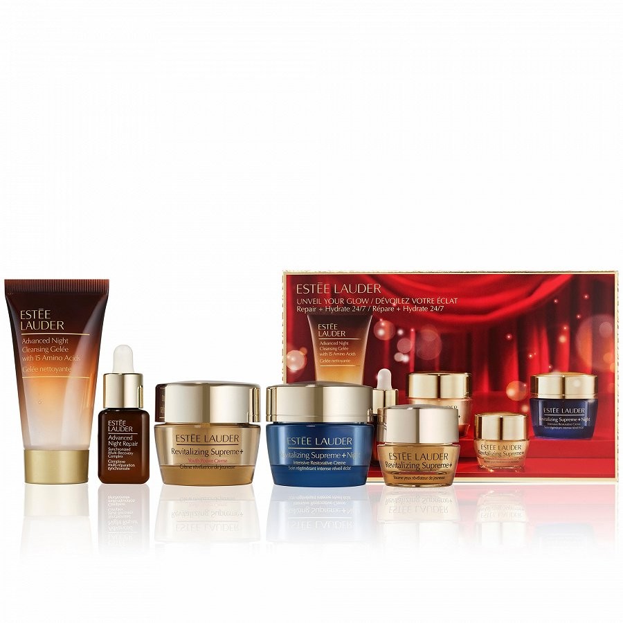 Estée Lauder Unveil Your Glow Skincare Starter Szett