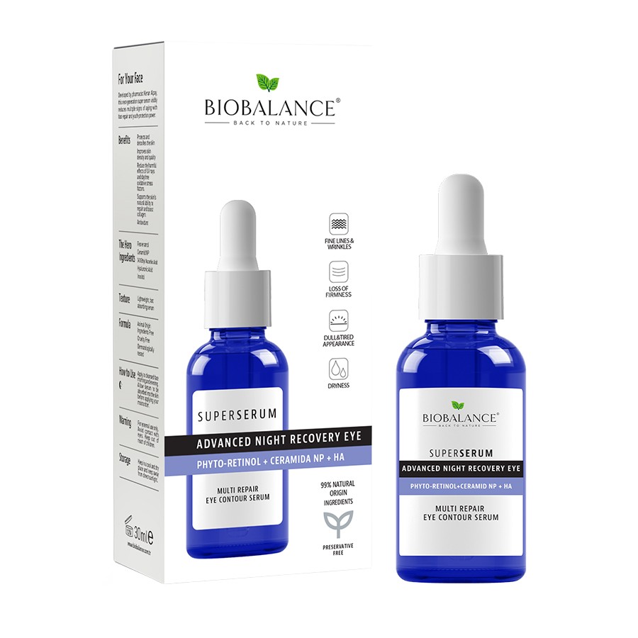 BIOBALANCE Advanced Night Recovery Eye Phyto-Retinol + Ceramid NP + HA