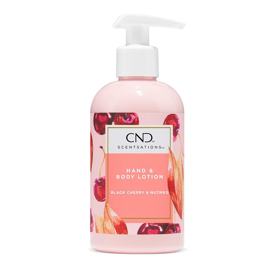 CND Scentsations Black Cherry & Nutmeg Hand & Body Lotion