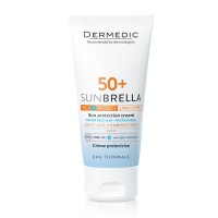 Dermedic Fényvédő Arckrém SPF 50+ Zsíros És Kombinált Bőrre