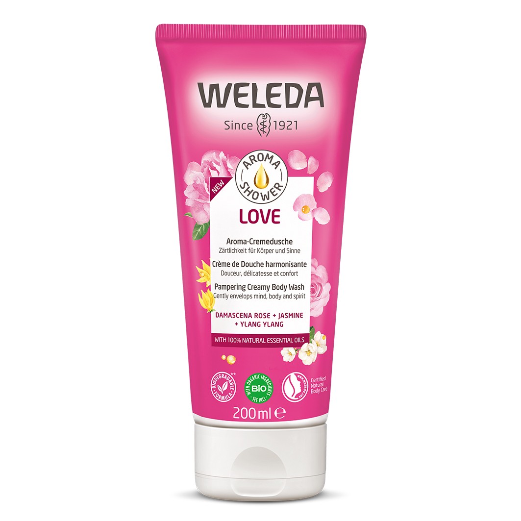 Weleda Papmering Creamy Body Wash