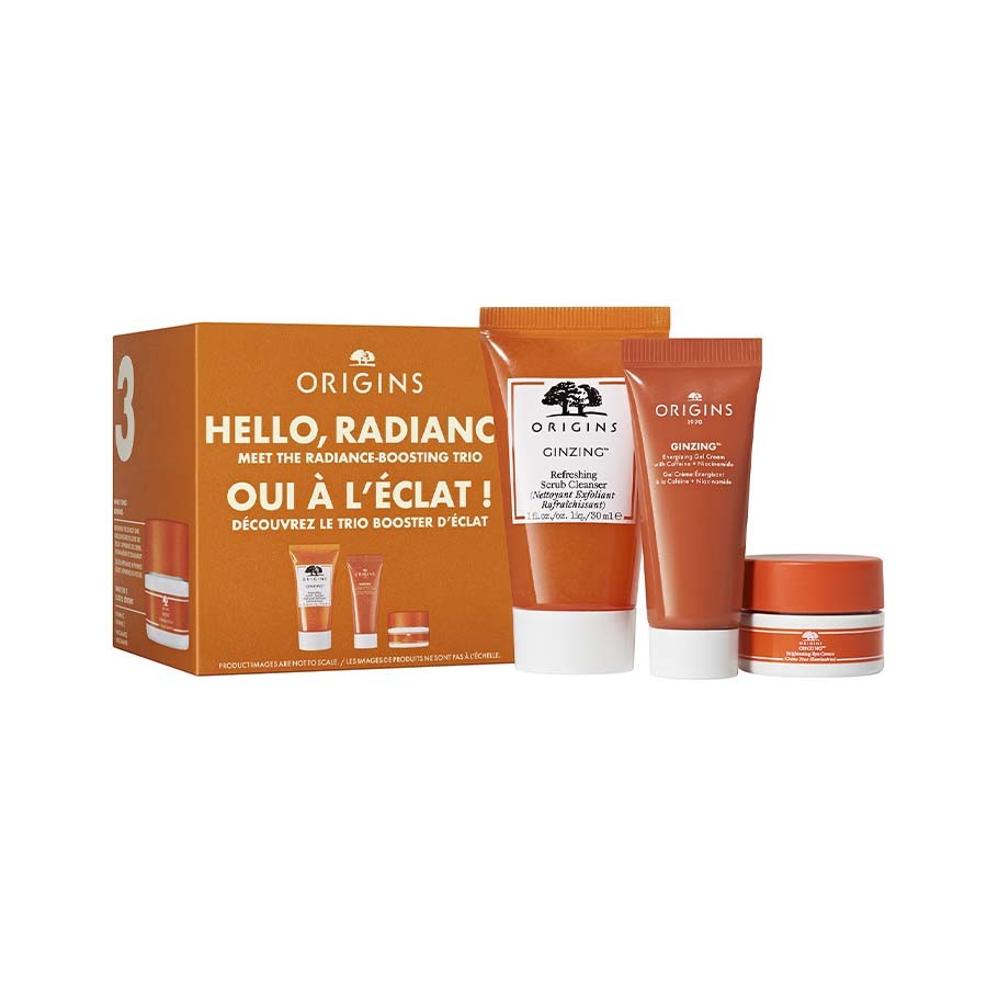 Origins Hello, Radiance The Radiance-Boosting Trio