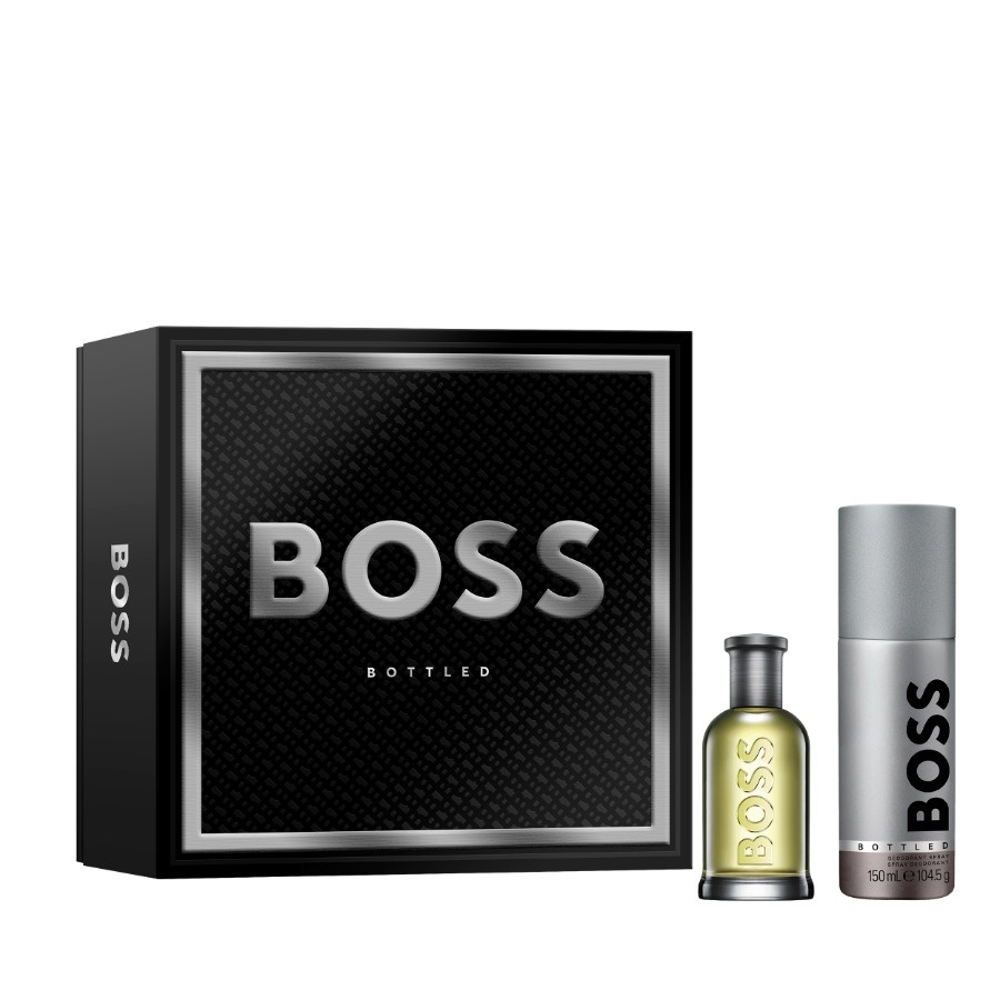 Hugo Boss Bottled Eau De Toilette + Deo Spray Szett