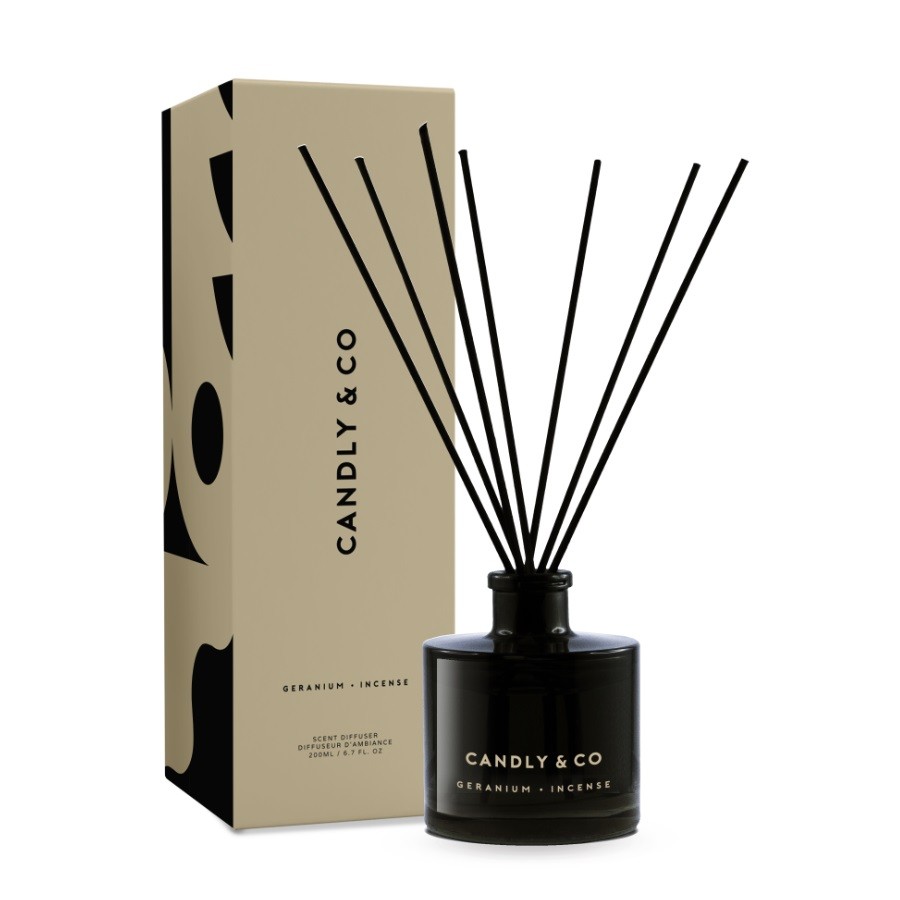 Candly&Co. Diffuser No.1 Geranium, Incense