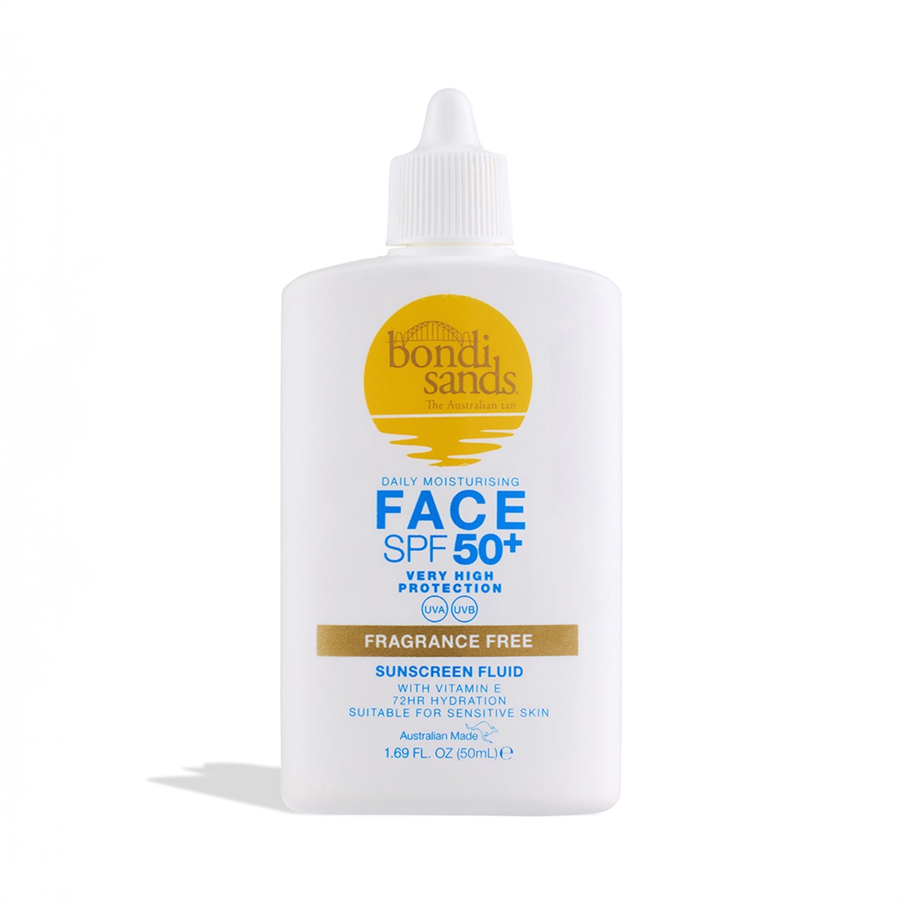 Bondi Sands Fragrance Free Face Fluid SPF 50+