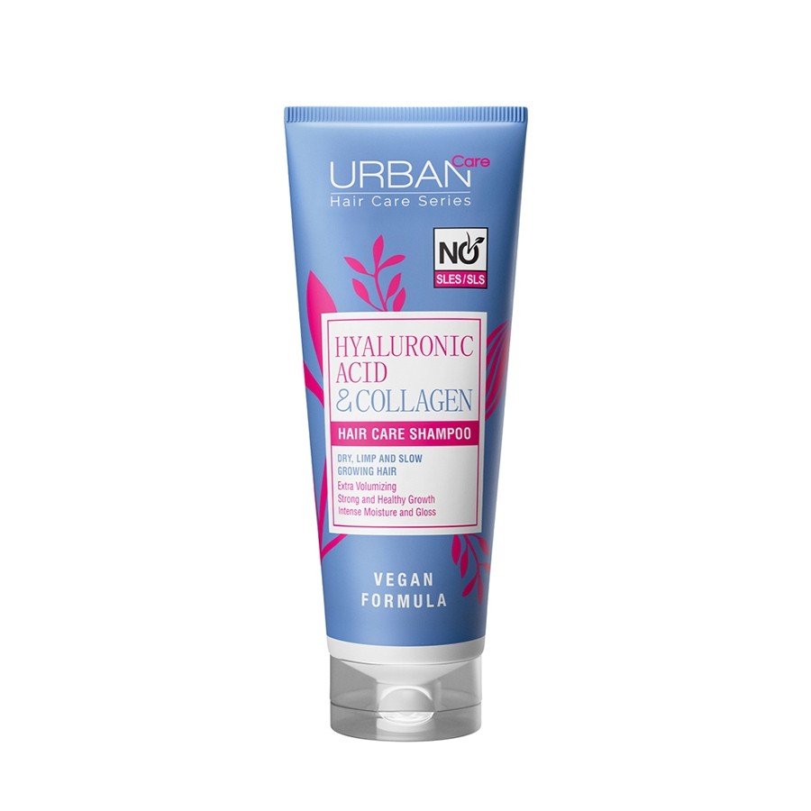 URBAN CARE Hyaluronic Acid & Collagen Hair Care Sampon