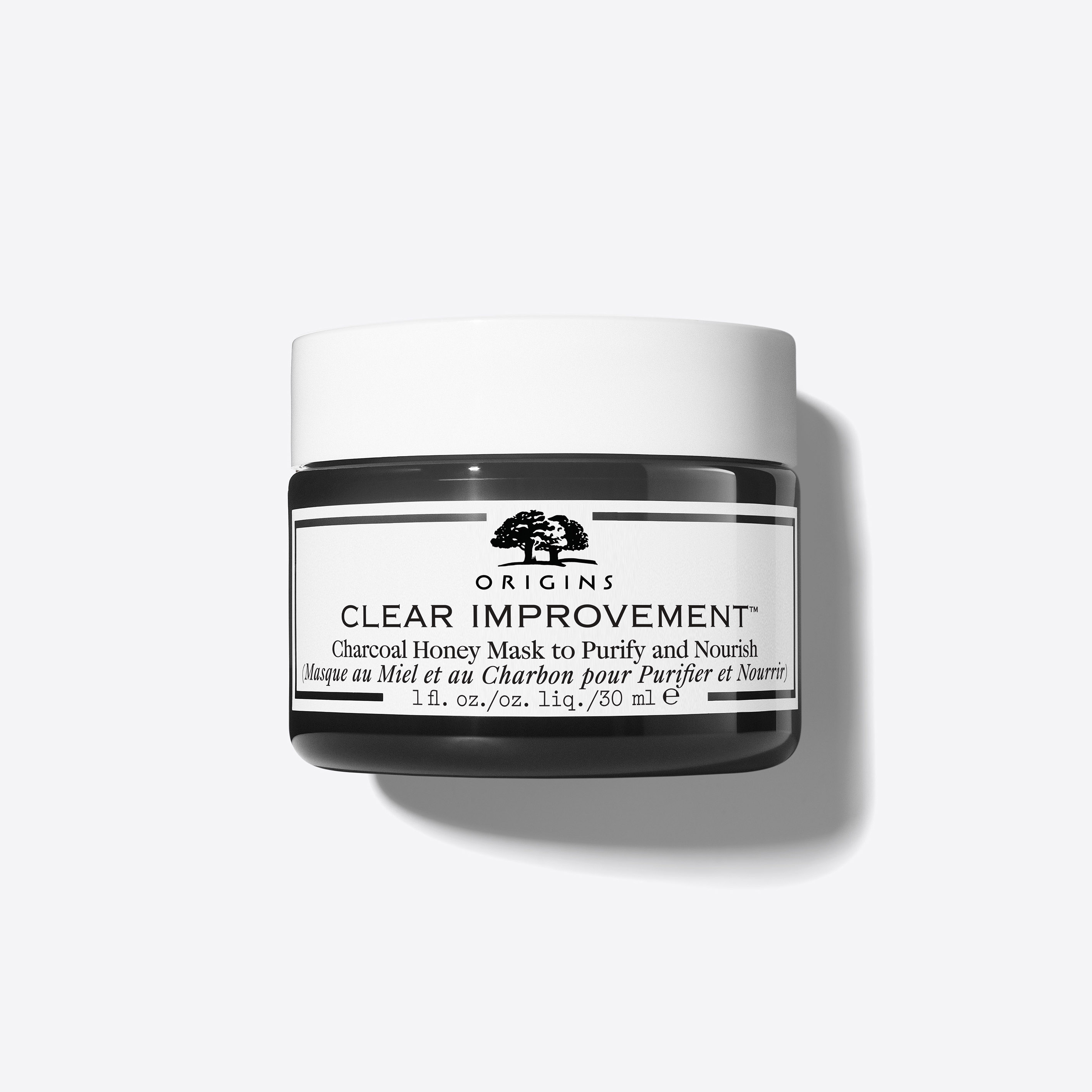 Clear improvement origins маска charcoal honey