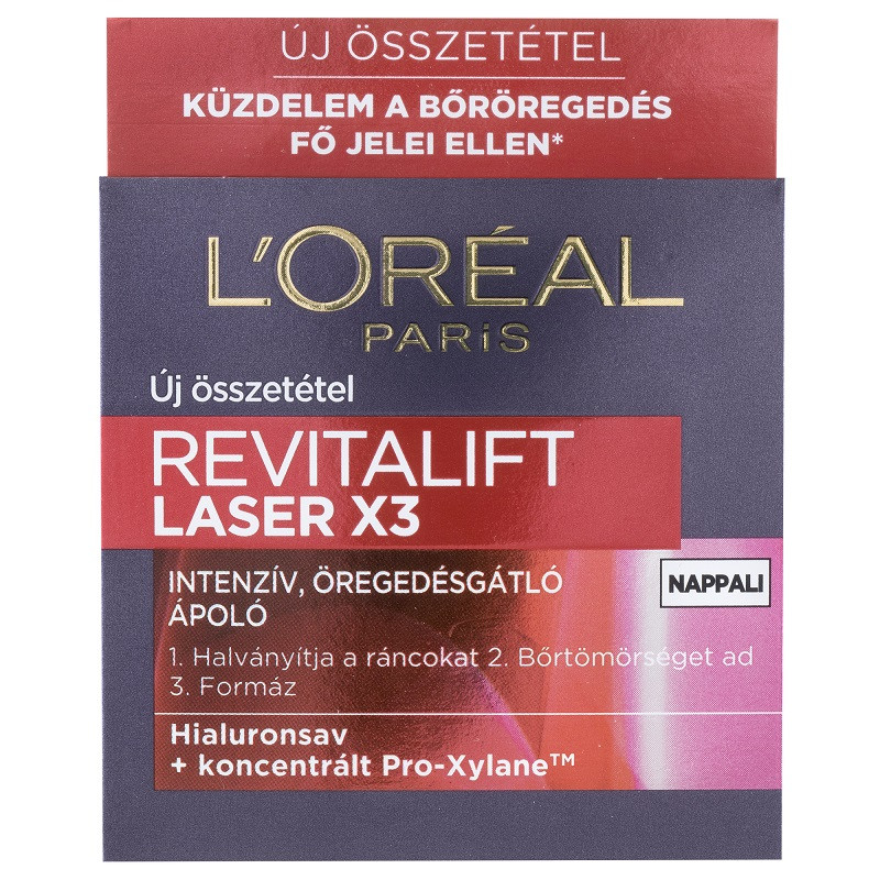 L'Oréal Paris Laser X3 ránctalanító arckrém