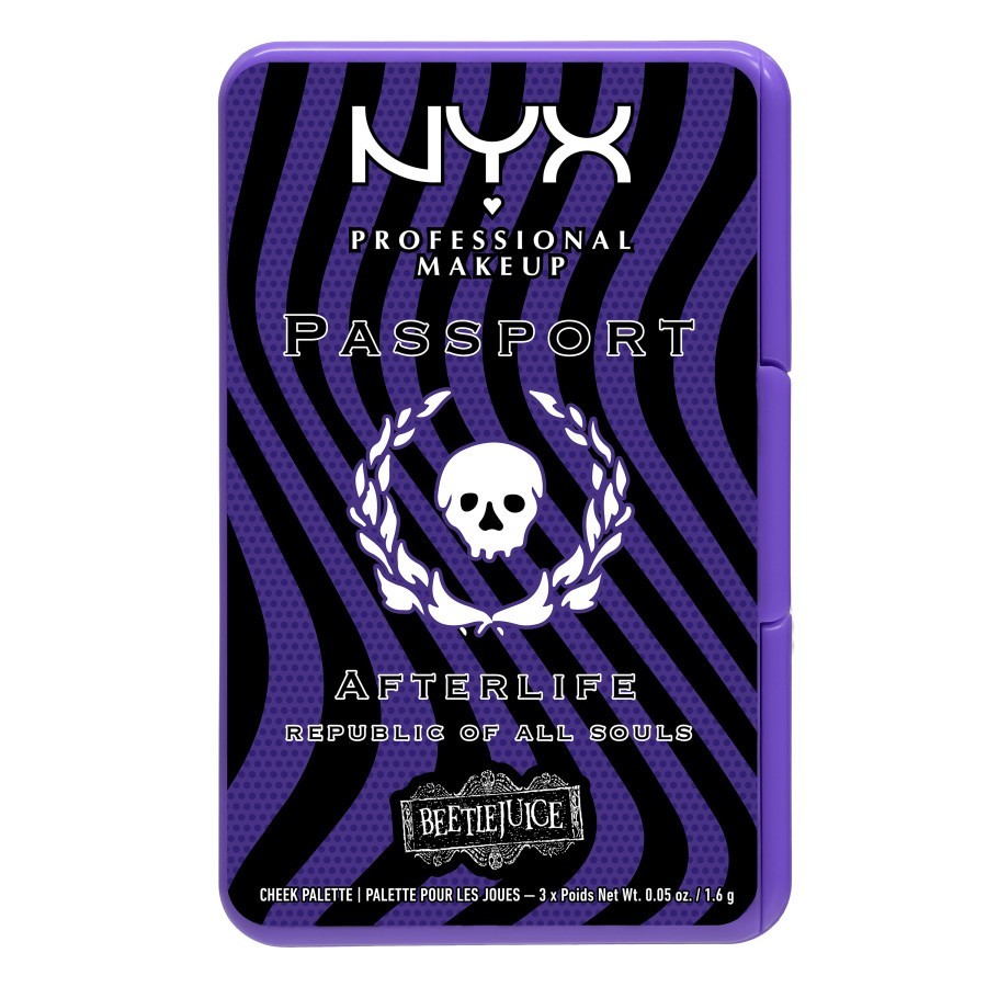 NYX Professional Makeup Beetlejuice Afterlife Passport Cheek Palette