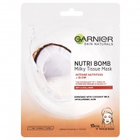 Garnier Skin Naturals textil maszk Nutribomb Coco
