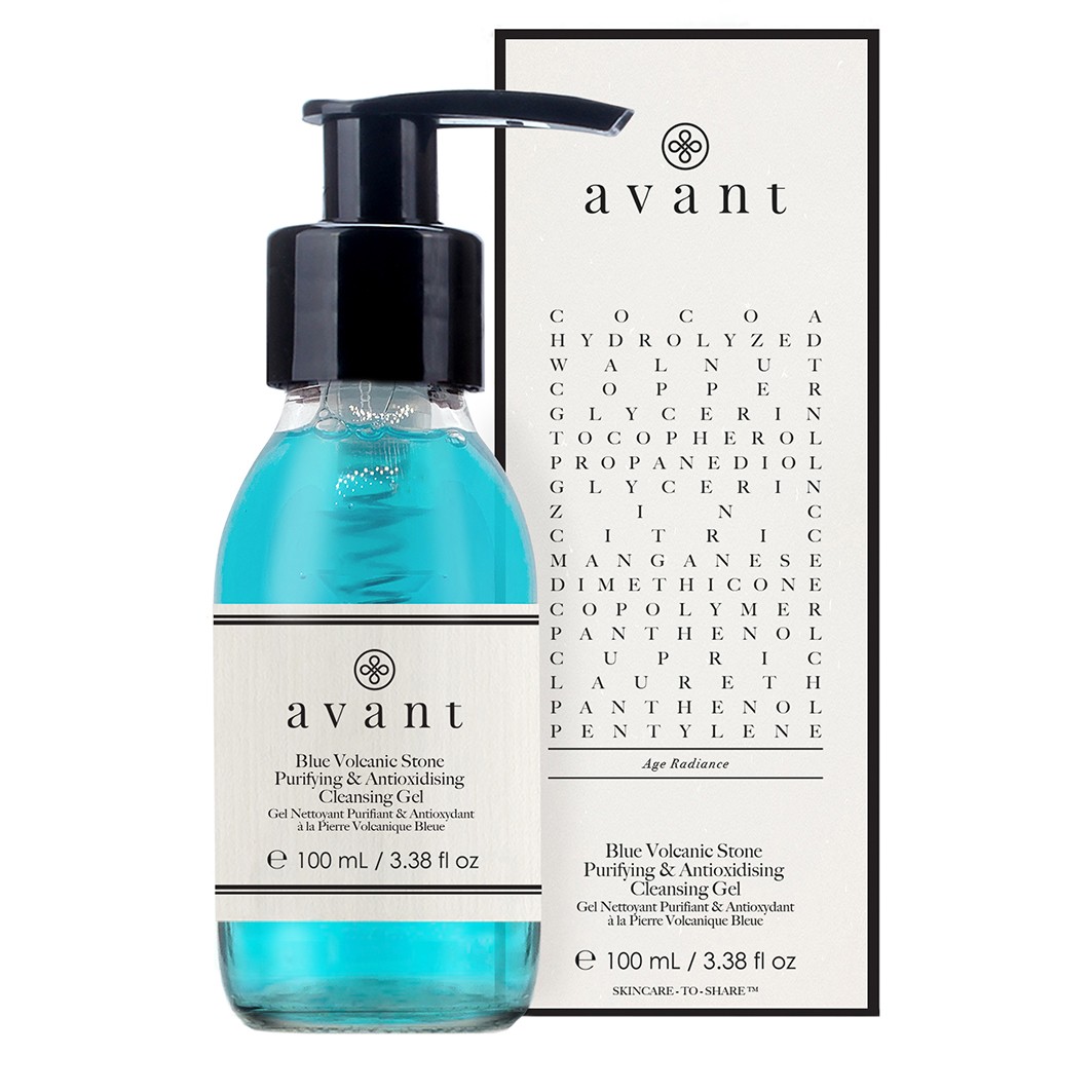 Avant Skincare Blue Volcanic Stone Purifying & Antioxidising Cleansing Gel