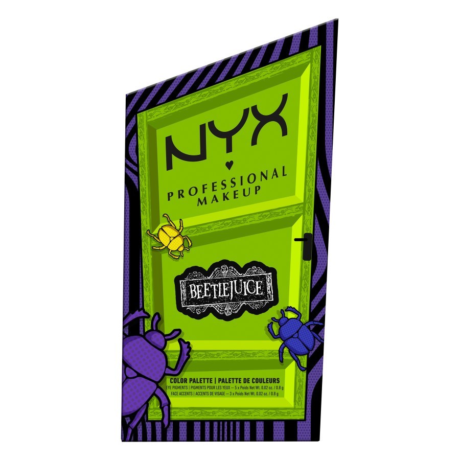 NYX Professional Makeup Beetlejuice Color for the Recently Deceased Paletta