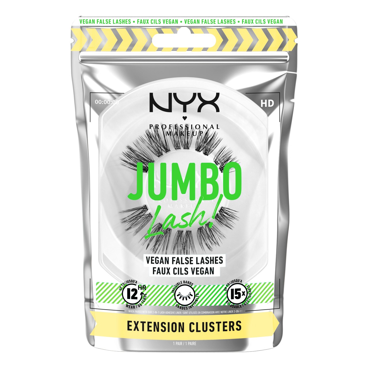 NYX Professional Makeup Jumbo Lash! Vegan Reusable False Lashes