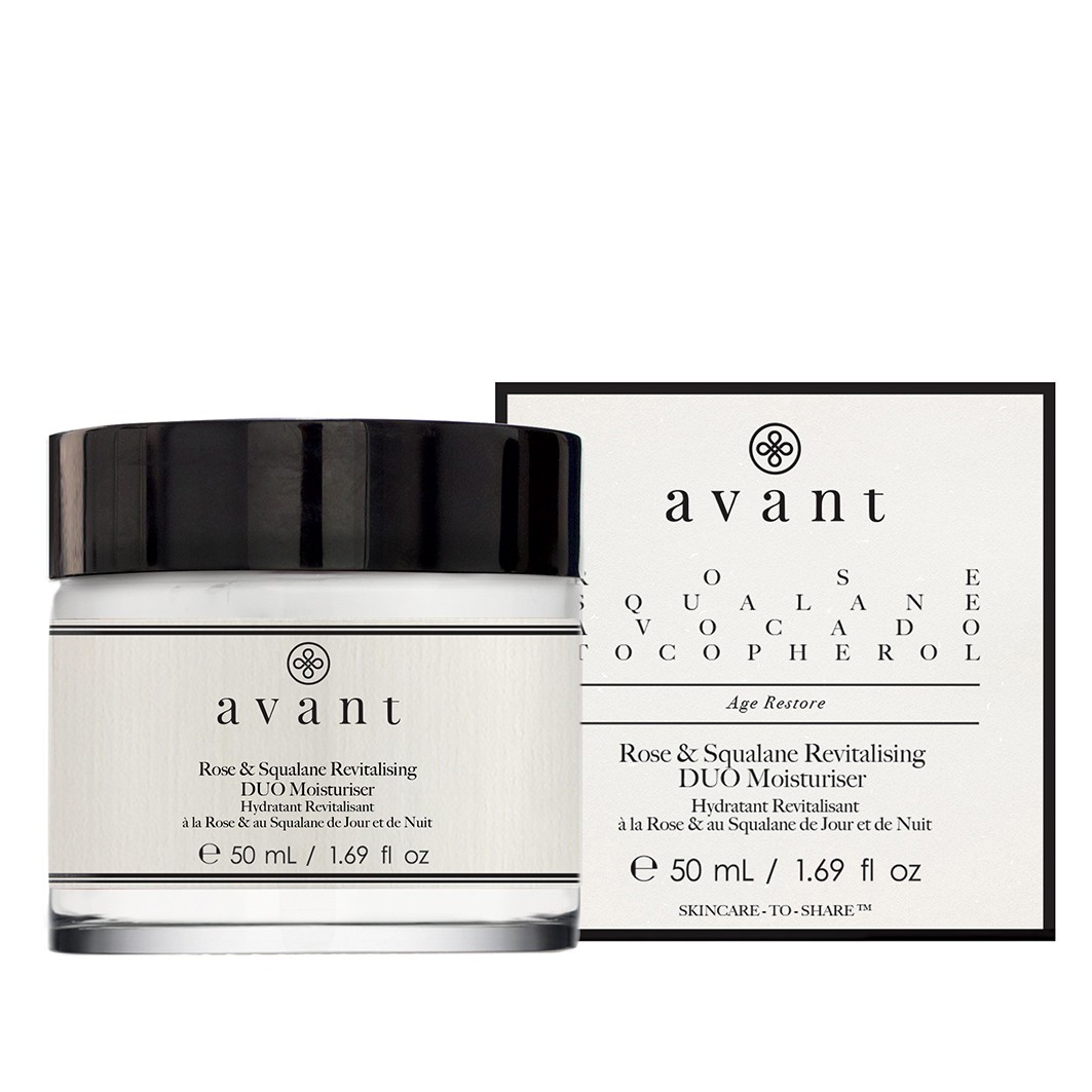 Avant Skincare Rose & Squalane Revitalising Duo Moisturiser