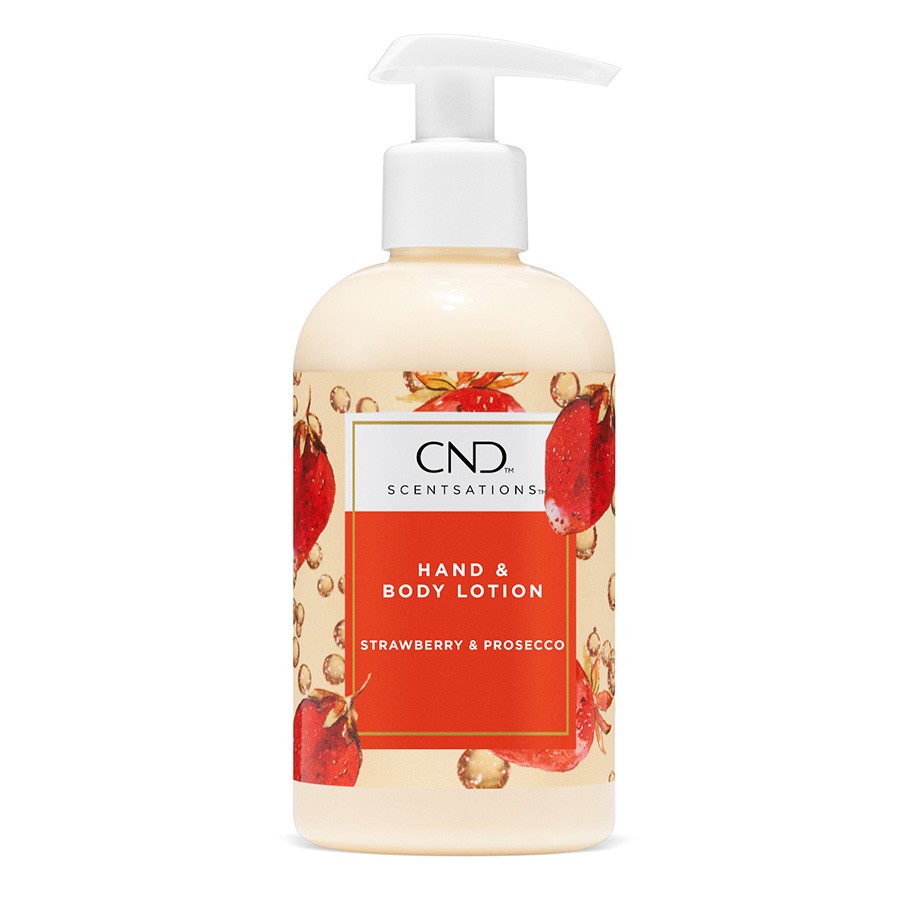 CND Scentsations Strawberry & Prosecco Hand & Body Lotion