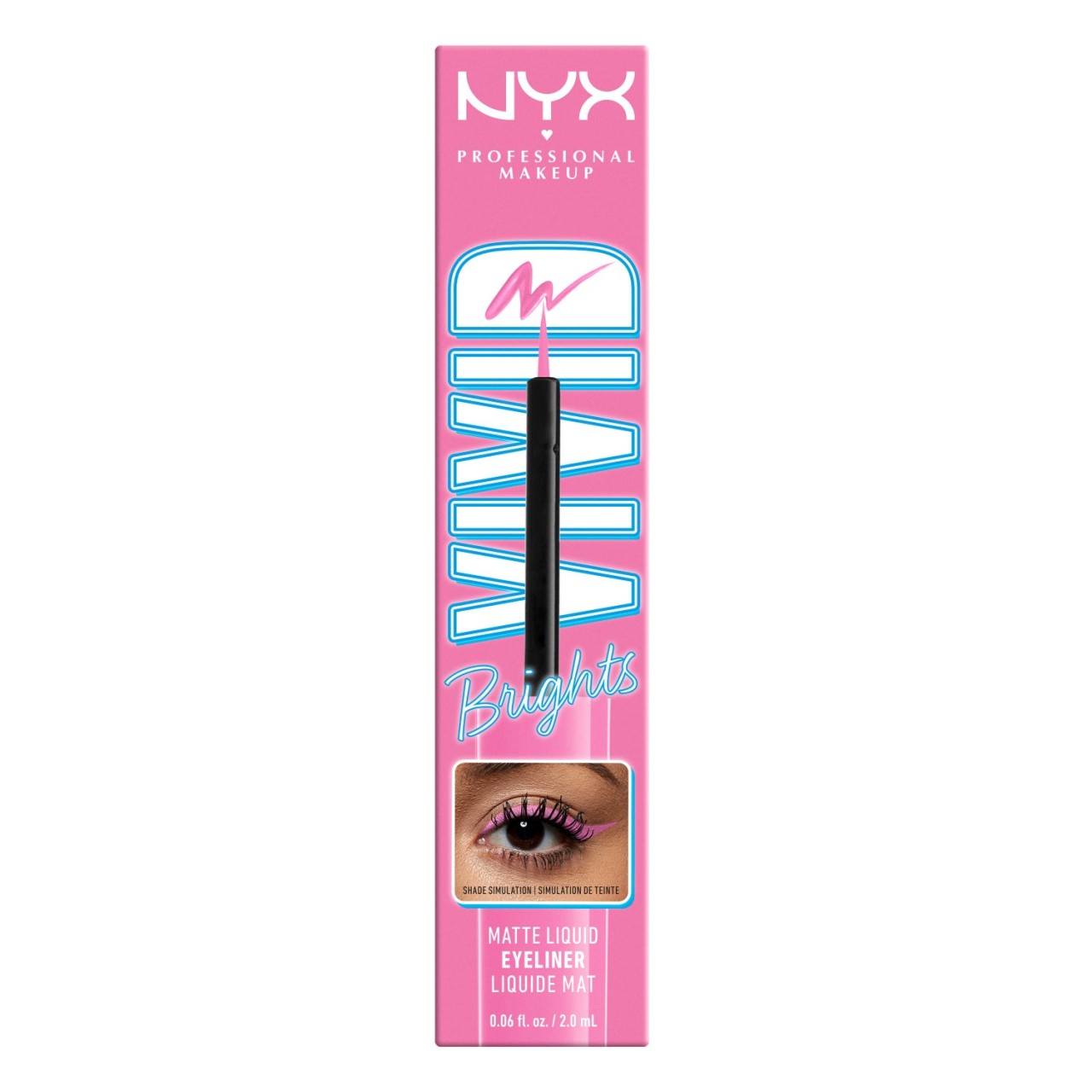 NYX Professional Makeup Vivid Brights Colored Liquid Eyeliner