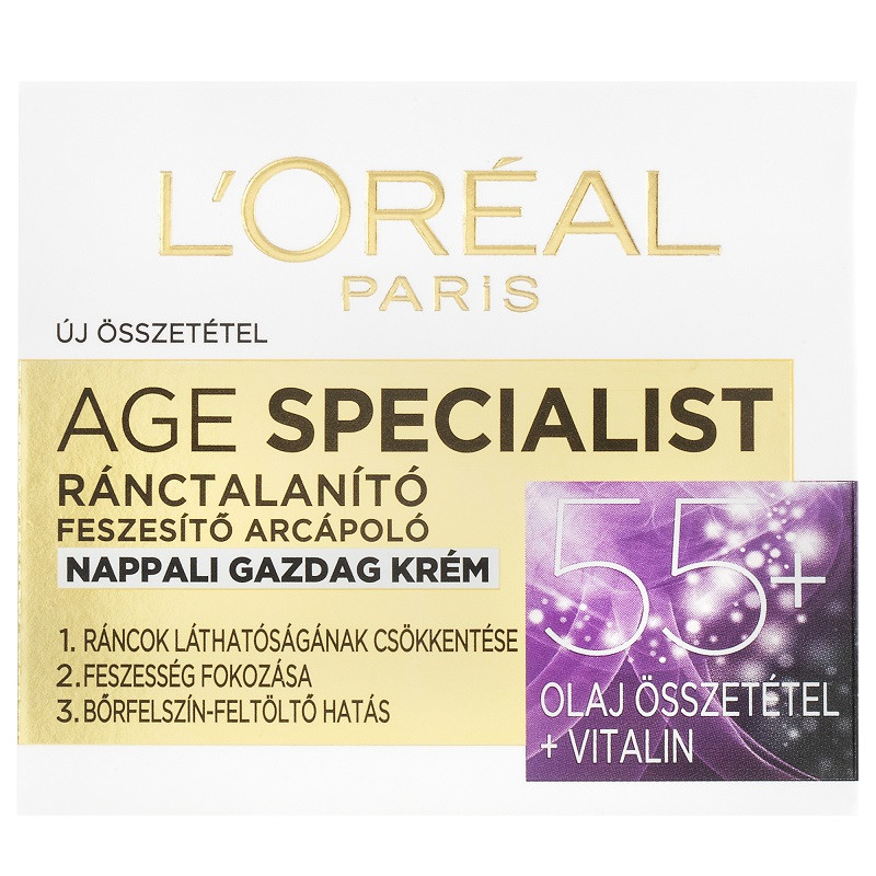 L'Oréal Paris 55+ Ránctalanító