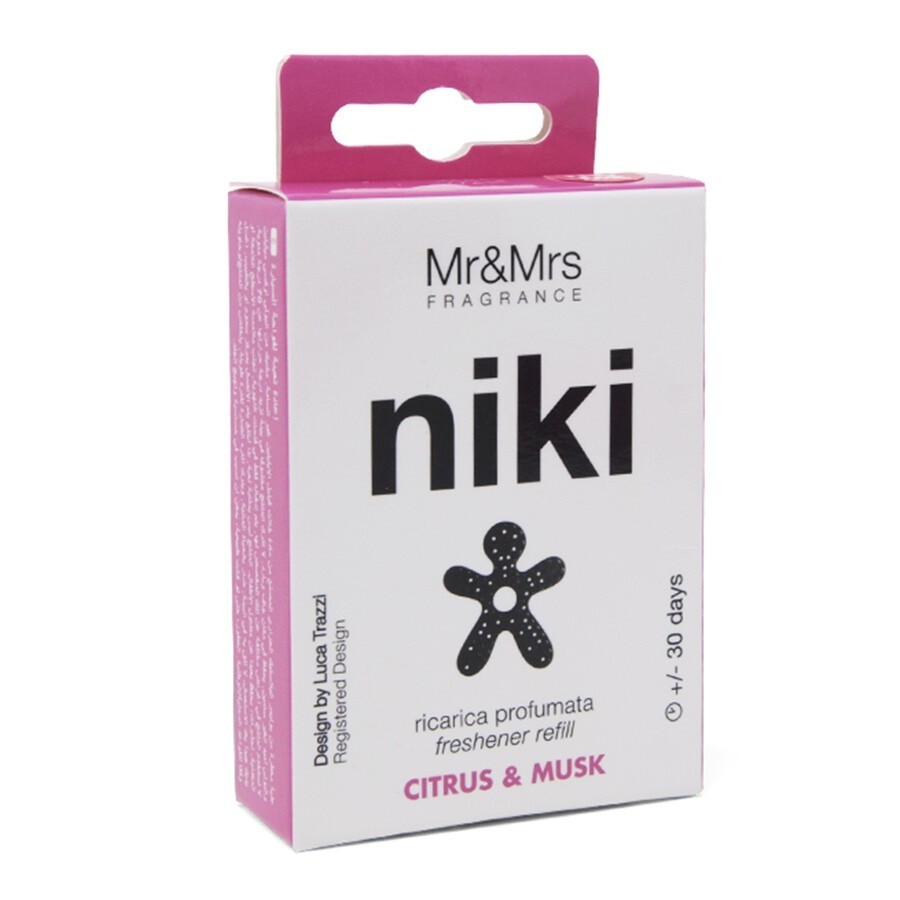 Mr&Mrs Fragrance Niki Citrus & Musk Rerfill