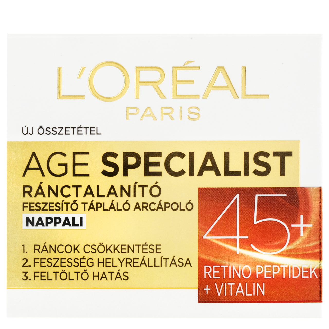 L'Oréal Paris 45+ Ránctalanító Arckrém
