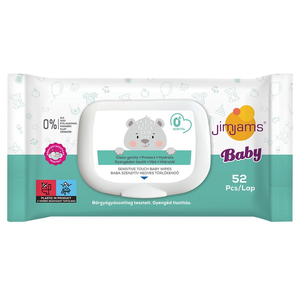 JimJams Sensitive Touch Baby Wipes